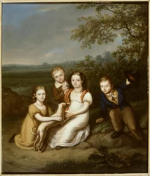 Portrait des enfants de Nicolaas van Heukelom (1761-1809)